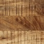 Mueble de TV madera maciza de mango rugosa 70x34x46 cm