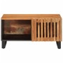 Mesa de centro madera maciza de acacia 80x51x40 cm