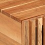 Mesa de centro madera maciza de acacia 80x51x40 cm