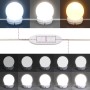 Tocador con luces LED color roble Sonoma 80x41x144,5 cm