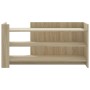 Mesa de centro madera de ingeniería roble Sonoma 100x50x50 cm