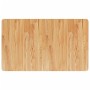 Estante de lavabo de pared de acero y madera maciza de roble