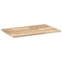 Encimera tocador baño madera maciza acacia sin tratar 60x50x2cm