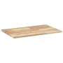 Encimera tocador baño madera maciza acacia sin tratar 60x50x2cm