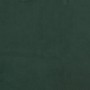 Colchón muelles ensacados terciopelo verde oscuro 100x200x20 cm