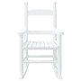 Mecedora para niños madera maciza de álamo blanca