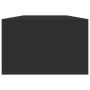 Mesa de centro madera de ingeniería negro 102x55x35 cm