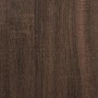 Armario de lavabo madera de ingeniería marrón roble 78x37x59 cm