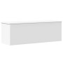 Caja de almacenaje madera de ingeniería blanco 102x35x35 cm