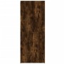 Armario archivador madera ingeniería roble ahumado 60x32x153 cm