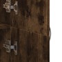 Armario archivador madera ingeniería roble ahumado 60x32x153 cm