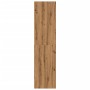 Armario de madera de ingeniería roble artesanal 80x50x200 cm