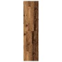 Armario de madera de ingeniería madera envejecida 80x50x200 cm