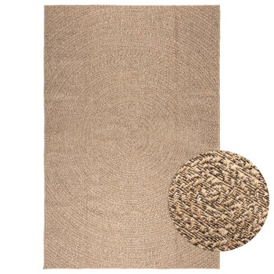 Alfombra ZIZUR apariencia de yute interior y exterior 200x290cm