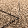 Alfombra ZIZUR apariencia de yute interior y exterior 200x290cm