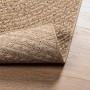 Alfombra ZIZUR apariencia de yute interior y exterior 200x290cm
