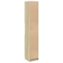 Armario de baño madera ingeniería roble Sonoma 32x34x188,5 cm