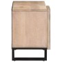 Mueble de TV madera maciza de mango 80x34x46 cm