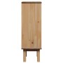 Mueble de baño OTTA madera maciza de pino 35x30x90 cm