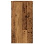 Escritorio de madera ingeniería madera envejecida 80x40x75 cm