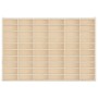 Mueble expositor de pared con 60 compartimentos 60x4,5x40,5 cm
