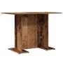 Mesa comedor madera ingeniería madera envejecida 110x60x75 cm