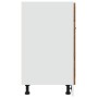 Armario inferior madera ingeniería envejecida 60x46x81,5 cm