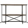 Mesa consola madera maciza reciclada 110x42x76 cm