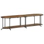 Mueble de TV madera maciza reciclada 160x42x40 cm