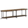 Mueble de TV madera maciza reciclada 160x42x40 cm