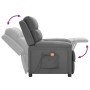 Sillón de masaje tela gris claro