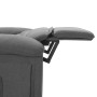 Sillón de masaje tela gris claro
