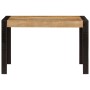Mesa de comedor madera maciza de mango 120x60x76 cm