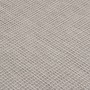 Alfombra de exterior de tejido plano gris taupe 100x200 cm