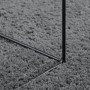 Alfombra de pelo corto OVIEDO gris antracita 200x200 cm
