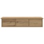 Armario de pared madera ingeniería roble artisan 88x26x18,5 cm