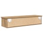 Armario de pared madera ingeniería roble artisan 88x26x18,5 cm