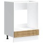 Mueble de horno Porto roble artesanal madera reconstituida