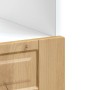 Mueble de horno Porto roble artesanal madera reconstituida