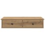 Estante de pared cajones madera contrachapada roble artesanal