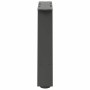 Patas de mesa centro forma A 2uds acero antracita 40x(30-31) cm