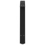 Patas de mesa de centro forma A 2uds acero negro 70x(42-43) cm