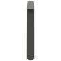 Patas de mesa centro forma A 2uds acero antracita 70x(42-43) cm