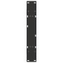 Patas de mesa de centro forma A 2uds acero negro 80x(72-73) cm