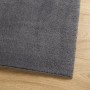 Alfombra de pelo corto suave lavable HUARTE antracita 80x200 cm