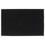 Felpudo de fibra de coco negro 50x80 cm