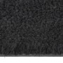 Felpudo de fibra de coco negro 50x80 cm