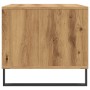 Mesa de centro madera de ingeniería roble artisan 90x49x45 cm