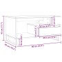 Mesa de centro madera de ingeniería roble artisan 90x49x45 cm