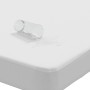 Protector de colchón impermeable blanco 140x200 cm